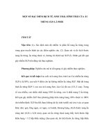 MỘT SỐ ĐẶC ĐIỂM DỊCH TỄ, SINH THÁI, HÌNH THÁI CỦA ẤU TRÙNG SÁN LÁ PHỔI potx