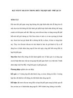 ĐẶT STENT SILICON TRONG ĐIỀU TRỊ HẸP KHÍ - PHẾ QUẢN docx