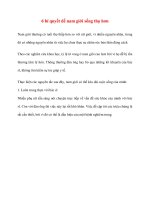 6 bí quyết để nam giới sống thọ hơn docx