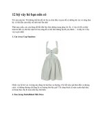 12 bộ váy hè bạn nên có pptx