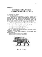 Giáo trình chọn giống và nhân giống - chương 2 pps