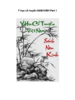 Y học cổ truyền NAM KINH Part 1 ppsx