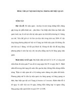 PHẪU THUẬT NỘI SOI Ổ BỤNG TRONG DÒ NIỆU QUẢN pot