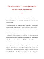 Ứng dụng kỹ thuật thu trữ nước trong phòng chống hạn hán và sa mạc hóa vùng đất cát potx