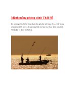 Mênh mông phong cảnh Thái Hồ doc