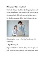 Phòng ngừa “bệnh văn phòng” pdf