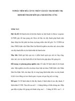 ĐIỀU TRỊ BỆNH HỞ THANH MÔN QUA NỘI SOI ỐNG CỨNG ppt