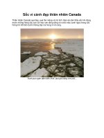 Sốc vì cảnh đẹp thiên nhiên Canada potx