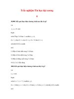 Trắc nghiệm Tin học đại cương 6 pot