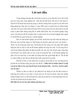 phân tích tài chính, kinh tế xã hội của dự án đầu tư tàu vận chuyển than tuyến quảng ninh – sài gòn , thời kỳ phân tích 10 năm