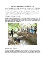 Du lịch giá rẻ trong ngày giỗ Tổ ppsx