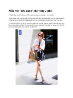 Mẫu váy ''''cứu cánh'''' cho vòng 3 nhỏ ppsx