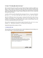 Cơ bản về “Cài đặt phần mềm trên Linux” doc