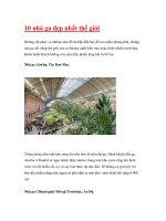 10 nhà ga đẹp nhất thế giới doc