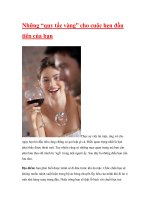 Những “quy tắc vàng” cho cuộc hẹn đầu tiên của bạn pps