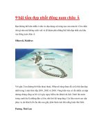 9 bãi tắm đẹp nhất đông nam châu Á pdf