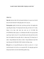 SALBUTAMOL TRONG ĐIỀU TRỊ DỌA SANH NON doc