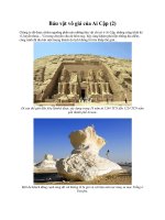 Báu vật vô giá của Ai Cập (2) ppt