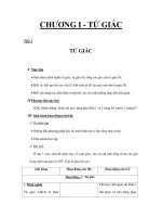 giáo án toán học: hình học 8 tiết 1+2 ppsx