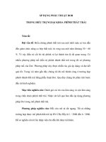 ÁP DỤNG PHẪU THUẬT DOR TRONG ĐIỀU TRỊ NGOẠI KHOA PHÌNH THẤT TRÁI doc