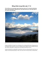 Bồng bềnh trong biển mây Y Tý ppt