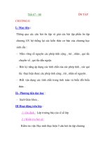 Giáo Án Toán Học :đại số 6 Tiết 67+68 ppt