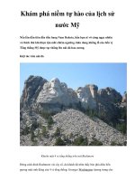 Khám phá niềm tự hào của lịch sử nước Mỹ pdf