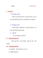 giáo án toán học: hình học 6 tiết 21 potx