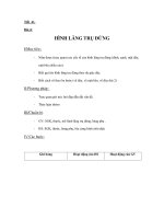 giáo án toán học: hình học 8 tiết 61+62 pot