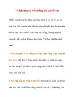 7 cách ứng xử với chồng khi đã có con potx