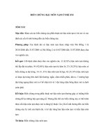 BIẾN CHỨNG HẬU MÔN TẠM Ở TRẺ EM pptx