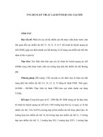 ỨNG DỤNG KỸ THUẬT LAI HUỲNH QUANG TẠI CHỖ pptx