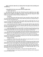 Câu 5 : Quá trình nhận thức con đường đi lên Chủ nghĩa xã hội của Đ ảng ta từ 1975 đến nay potx