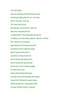 NGUYỆT NHẬT một cuộc tình túng quẩn thiếu tháng hụ ngày mà thời gian không pot