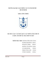 Vận dụng qui luật những qui luật thay đổi về lượng dẫn đến sự thay đổi về chất docx