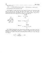 Hóa học hữu cơ phần bài tập part 5 ppt