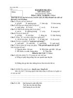 BÀI KIỂM TRA NGỮ VĂN SỐ 1 docx