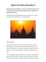 Bagan trên những tầng tháp cổ pptx