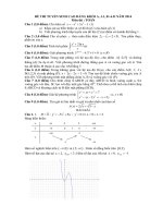 đề thi cao đẳng môn toán khối a, a1, b, d năm 2014 kèm theo lời giải chi tiết