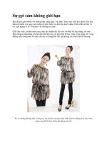 Sự gợi cảm không giới hạn ppsx