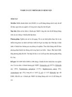 VI KHUẨN GÂY NHIỄM KHUẨN BỆNH VIỆN potx