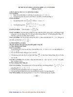 Đề thi tuyển sinh cao đẳng môn toán potx