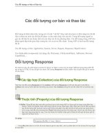 Các đối tượng cơ bản và thao tác pptx