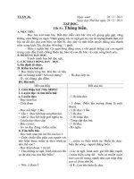 Giáo án lớp 4 năm 2011 - Tuần 26 ppsx