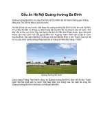 Dấu ấn Hà Nội Quảng trường Ba Đình docx