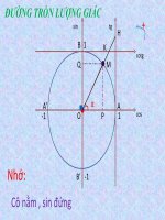 Lượng Giác Cơ Bản - Phần 1 pot