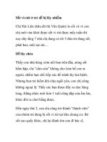 Sốt vi-rút ở trẻ dễ bị lây nhiễm doc