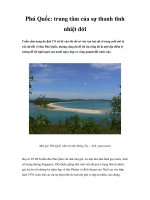 Phú Quốc: trung tâm của sự thanh tĩnh nhiệt đới potx