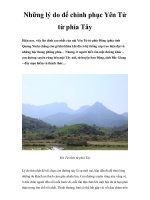 Những lý do để chinh phục Yên Tử từ phía Tây doc