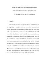 DI TRUYỀN PHÂN TỬ SỬ DỤNG TRONG GIÁM ĐỊNH,CHẨN ĐOÁN, PHÂN LOẠI, PHẢ HỆ, DỊCH TỄ HỌC VÀ DI TRUYỀN QUẦN THỂ KÝ SINH TRÙNG docx